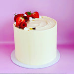 Vanilla & Strawberry Signature Cake